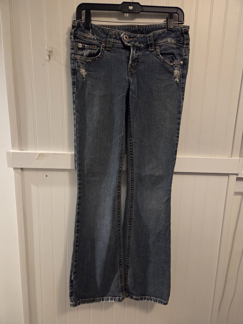 Silver Jeans Women's Dark Blue Flare Jeans 28X33